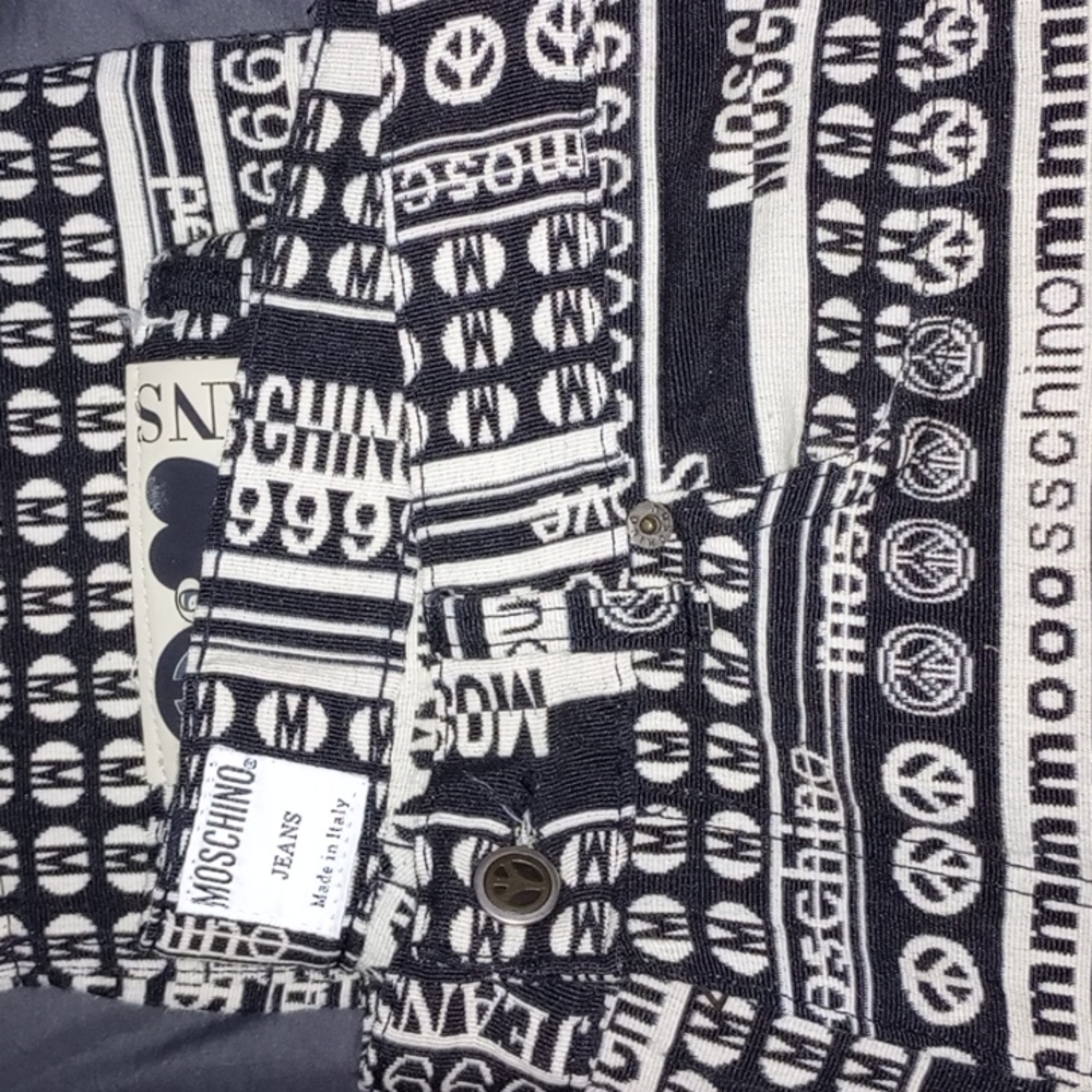 MOSCHINO PEACE & LOVE VINTAGE PANTS